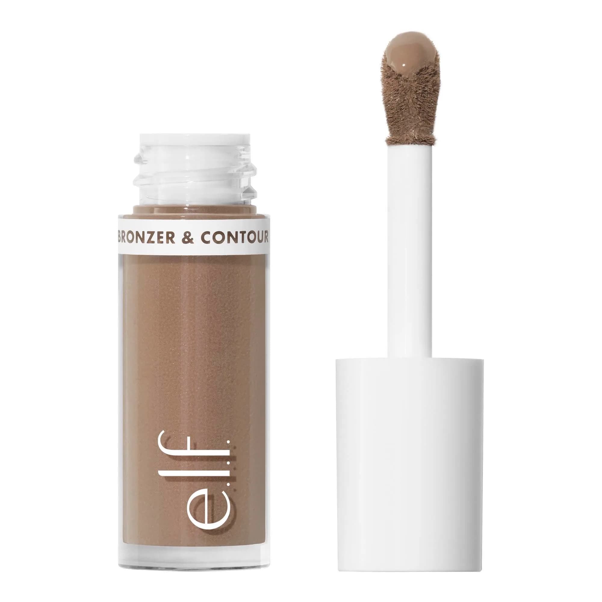 e.l.f. Camo Liquid Bronzer & Contour 0.13 Fl Oz (3.8 ml) | Sculpted Glow for All Skin Tones — 1 Fair / 0.13 Fl Oz