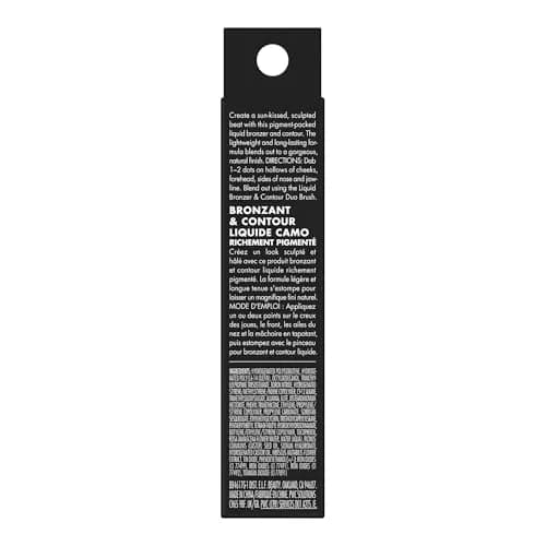 e.l.f. Camo Liquid Bronzer & Contour 3.8ml (0.13 Fl Oz) | Sculpted Glow thumbnail 7