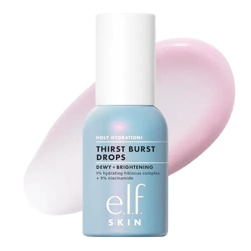 e.l.f. SKIN Holy Hydration! Thirst Burst Drops Face Serum 30ml | Hydrating, Brightening & Vegan thumbnail 1