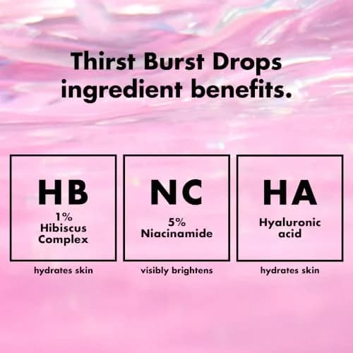 e.l.f. SKIN Holy Hydration! Thirst Burst Drops Face Serum 30ml | Hydrating, Brightening & Vegan thumbnail 6
