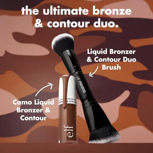 e.l.f. Camo Liquid Bronzer & Contour 0.13 Fl Oz | Natural Sun-Kissed Glow, Long-Lasting, Vegan & Cruelty-Free thumbnail 6