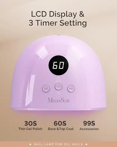 MelodySusie UV Nail Lamp P-Plus30F for Gel Polish | Fast, Auto Sensor, 36W, Fits Whole Hand & Feet thumbnail 5