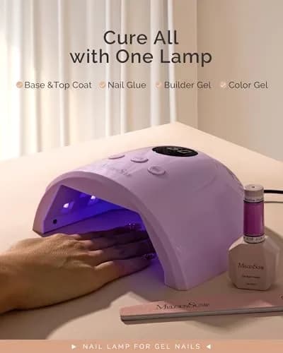 MelodySusie UV Nail Lamp P-Plus30F for Gel Polish | Fast, Auto Sensor, 36W, Fits Whole Hand & Feet thumbnail 2