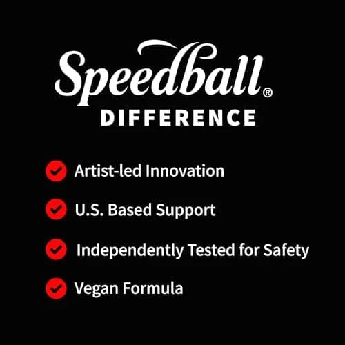 Speedball India Ink Set, 11 Piece | High-Quality Pigment for Artists & Hobbyists thumbnail 6