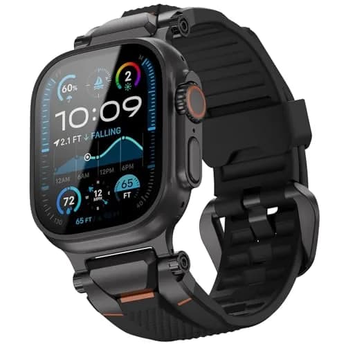 ULTIMAL Watch Band for Apple Watch Ultra 49mm | Sweat-Resistant TPU Strap, Secure Fit, Easy Swap thumbnail 1