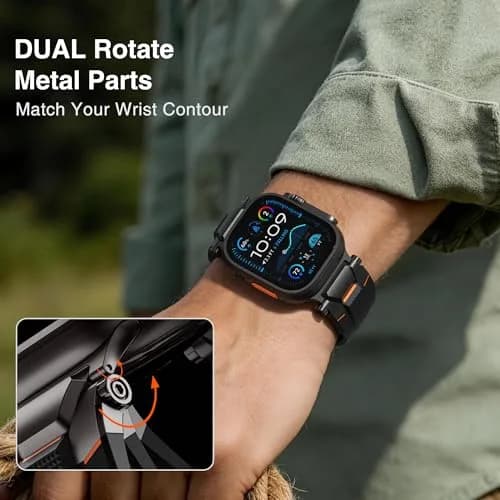 ULTIMAL Watch Band for Apple Watch Ultra 49mm | Sweat-Resistant TPU Strap, Secure Fit, Easy Swap thumbnail 5