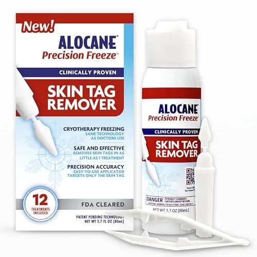 Alocane Skin Tag Removal Kit with 12 Precision Applicators | FDA-Cleared Cryotherapy for Safe Home Use thumbnail 1