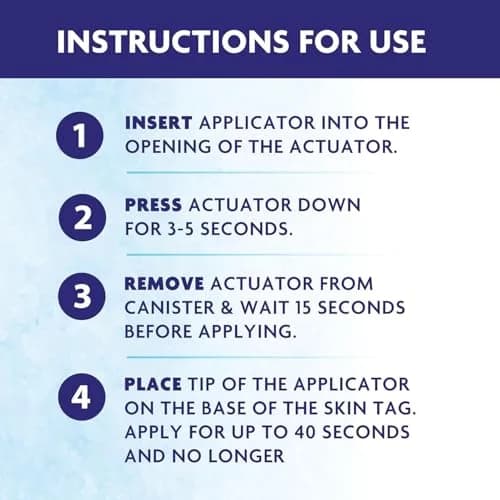 Alocane Skin Tag Removal Kit with 12 Precision Applicators | FDA-Cleared Cryotherapy for Safe Home Use thumbnail 6