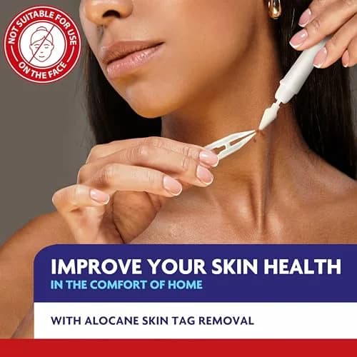 Alocane Skin Tag Removal Kit with 12 Precision Applicators | FDA-Cleared Cryotherapy for Safe Home Use thumbnail 2