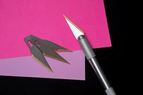 Excel Blades #11 Titanium Nitride Hobby Blades, 50-Pack, Carbon Steel | Precision Craft Refills thumbnail 9