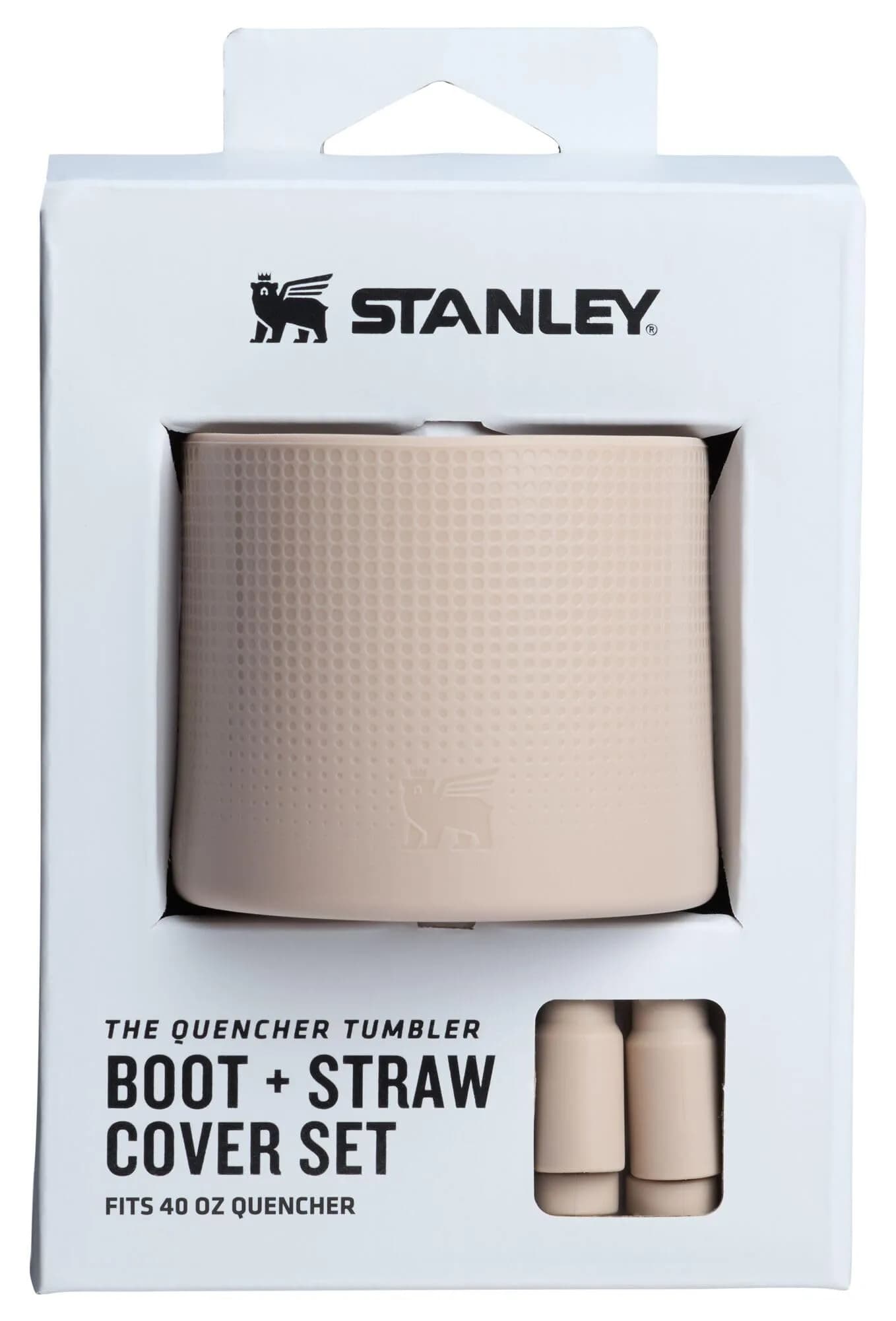 STANLEY Quencher Boot and Straw Cover Set for 40 oz Tumbler | Sand | 118ml (4 Fl Oz) Capacity
