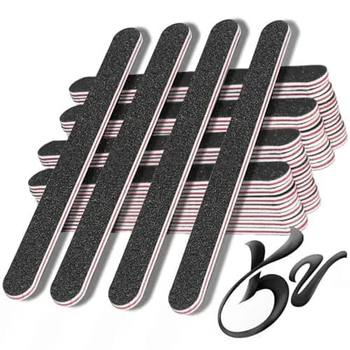 RedFlow Nail Buffer Set 52 Pack | Double Sided 100/180 Grit for Home & Salon Use thumbnail 1
