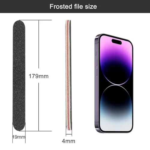 RedFlow Nail Buffer Set 52 Pack | Double Sided 100/180 Grit for Home & Salon Use thumbnail 2
