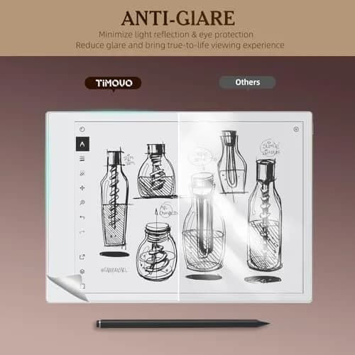 TiMOVO 2 Pack Screen Protector for Remarkable Paper Pro 11.8 inch | Anti-Glare & Scratch Resistant thumbnail 5