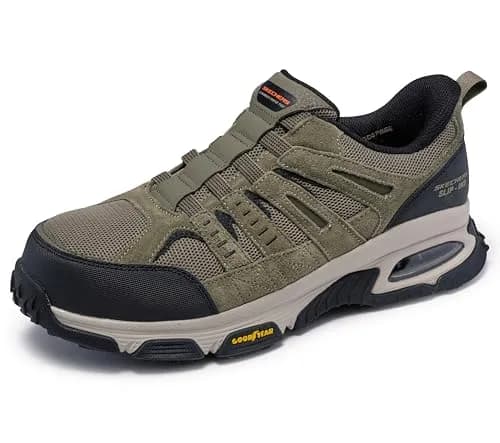 Skechers Skech-Air Envoy Delegator Men’s Slip-in Shoes 14 US | Memory Foam Comfort & Safety thumbnail 1