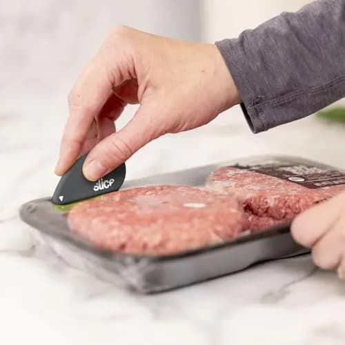 Slice Micro Safety Cutter | Ceramic Box Cutter Lasts 11x Longer | Keychain Utility Knife | Millennial Gray thumbnail 4
