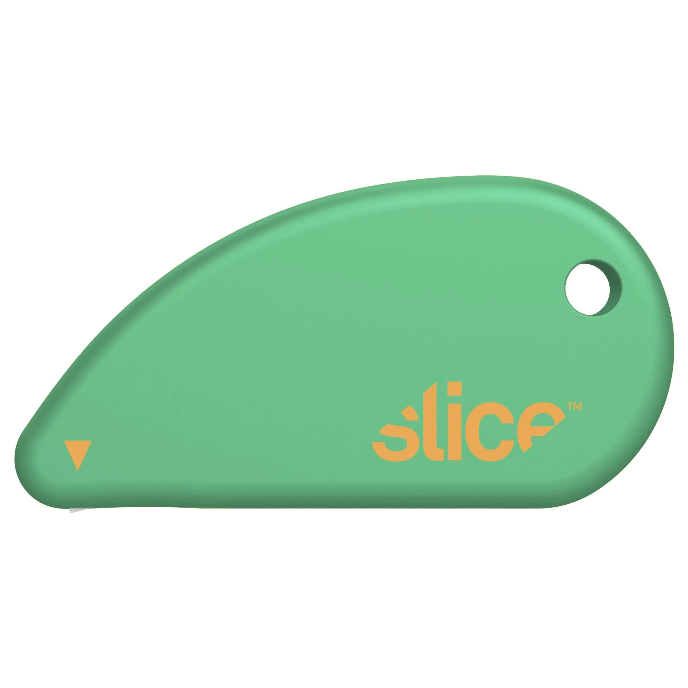 Slice Micro Safety Cutter | Ceramic Box Cutter Lasting 11x Longer | Keychain Utility Knife | Vivid Green