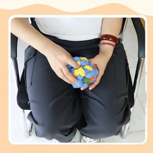 welsoon Squeeze Toy for Alzheimer Dementia Patients 4 inches | Sensory & Anxiety Relief thumbnail 6