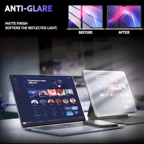 Peslv Magnetic Anti Blue Light Screen Protector for MacBook Air 15 Inch | 15-inch (2023-2026, M2-M5) thumbnail 5