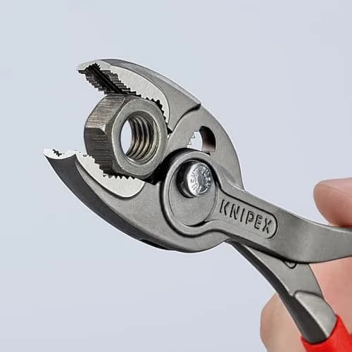 KNIPEX TwinGrip Pliers, 10-inch (25.4 cm) | Grips Stripped Screws & Bolts thumbnail 8