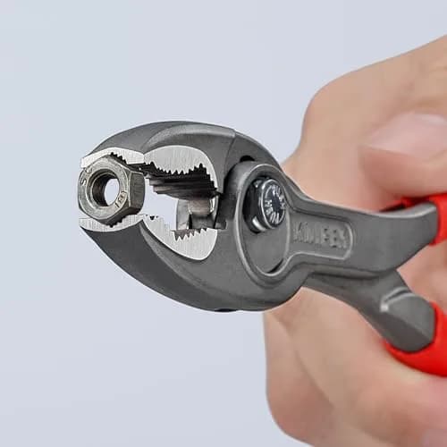 KNIPEX TwinGrip Pliers, 10-inch (25.4 cm) | Grips Stripped Screws & Bolts thumbnail 9