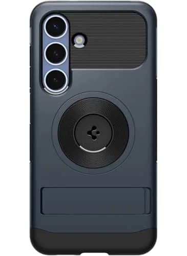 Spigen Slim Armor MagFit Designed for S25 Case (2025) Metal Slate | Military-Grade Protection & MagSafe Compatibility thumbnail 3