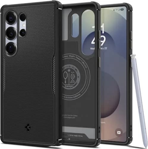 Spigen Core Armor MagFit Designed for Galaxy S25 Ultra | Military-Grade Protection thumbnail 1