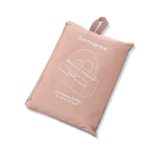 Samsonite Foldaway Duffle Bag Dusty Rose | Compact, Spacious & Durable Travel Duffel thumbnail 1