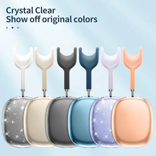 FINTIE Clear Case for AirPods Max 2 (2026) & AirPods Max 1 (2024/2020) | Transparent TPU Cover, Anti-Scratch, Precise Fit, Lightweight thumbnail 5