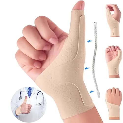 YISDU Wrist Thumb Brace Medium (20g) | Lightweight Compression Stabilizer for De Quervain's & Arthritis thumbnail 1