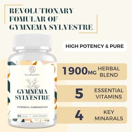 Sundhedsliv 16 in 1 Blxxd Sugr Supplement 90 Vegan Capsules | Gymnema, Berberine & Vitamins for Blood Sugar Support thumbnail 4