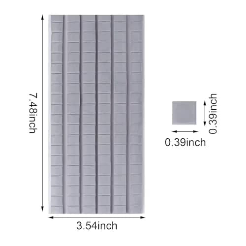 Feosky Adhesive Poster Sticky Tack Putty Grey 120PCS | Reusable & Removable Mounting Putty thumbnail 2