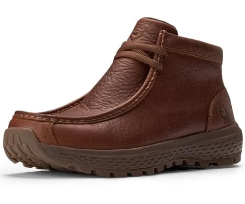 SUREWAY Men's Chukka Boots Lightweight Moc Toe Work Boots | Casual & Durable Support thumbnail 1
