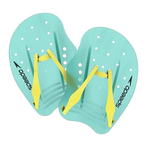 Speedo Unisex-Adult Swim Training Nemesis Contour Paddles Medium | Hydrodynamic Design for Optimum Water Contact thumbnail 1
