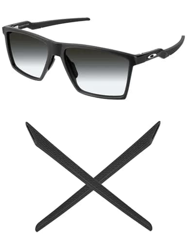 Mryok Replacement Earsocks for Oakley Futurity Sun OO9482 / Futurity OX8052 Sunglasses - Black | Impact-Resistant Fit thumbnail 1