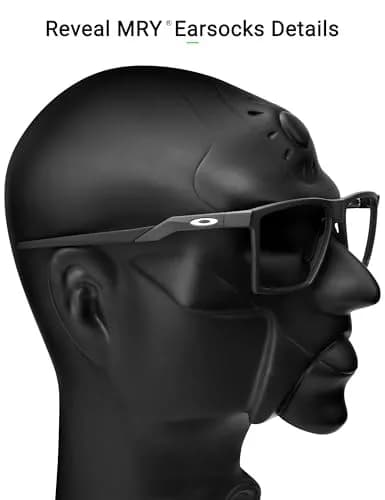 Mryok Replacement Earsocks for Oakley Futurity Sun OO9482 / Futurity OX8052 Sunglasses - Black | Impact-Resistant Fit thumbnail 5