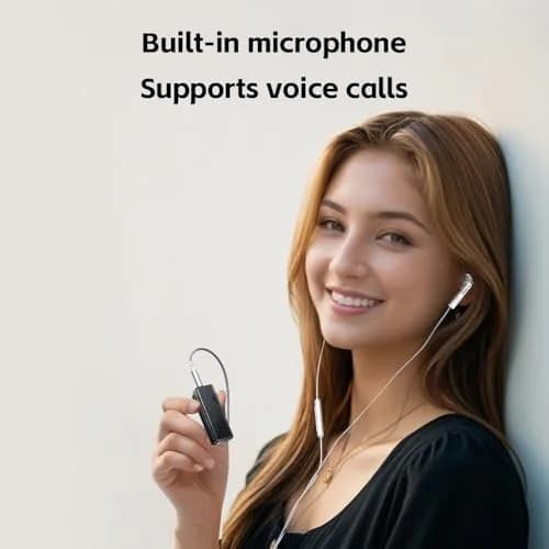 FiiO BTR11 Bluetooth 5.3 Receiver LDAC 3.5mm Headphone Amplifier Adapter with Mic (Black) thumbnail 5