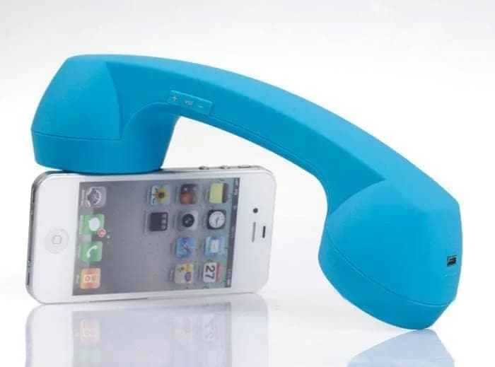LIONSOUL Retro Phone Handset with Bluetooth & USB, Blue | 12-Hour Talk Time thumbnail 9