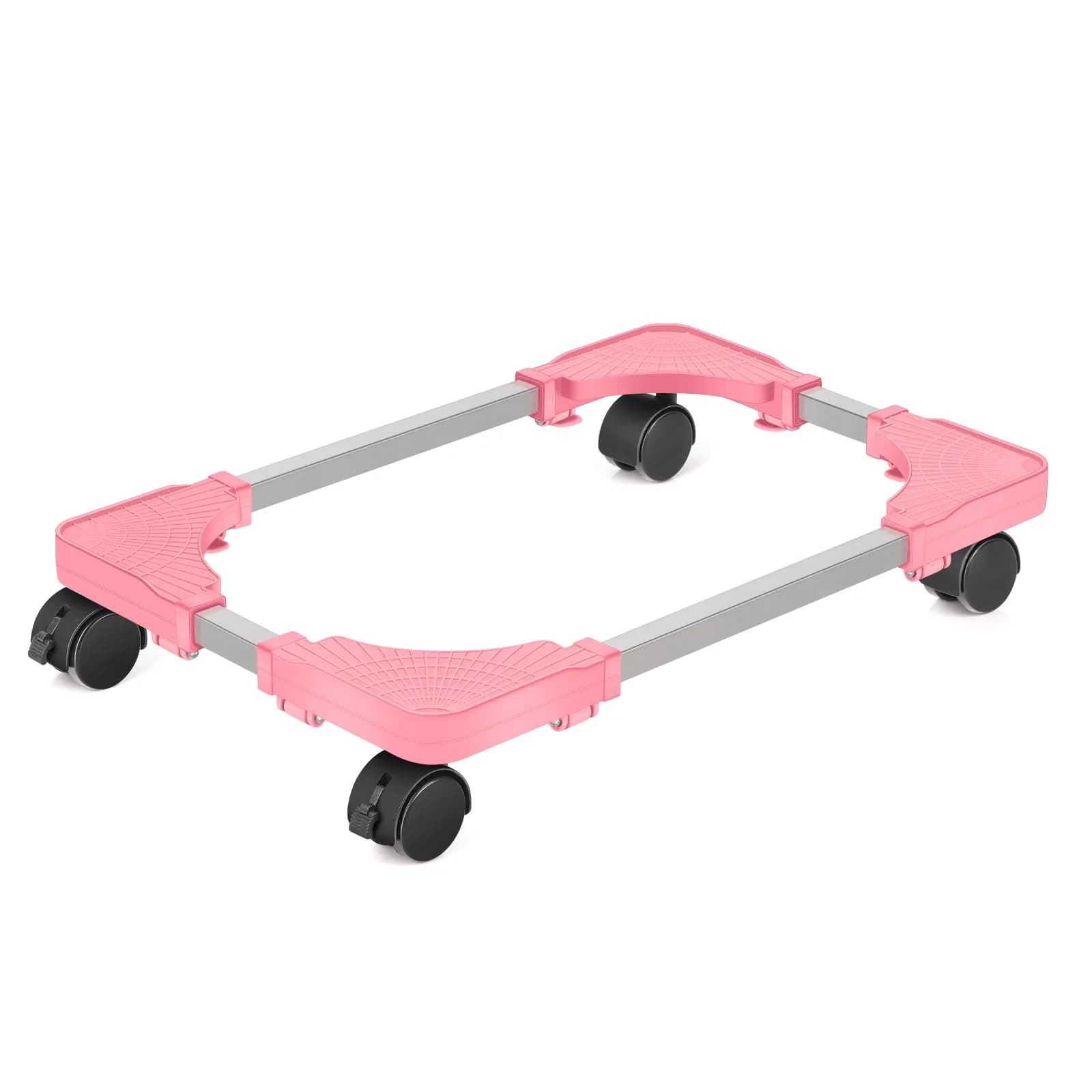 Liitrton Portable CPU Stand Adjustable PC Tower Stand Pink | Mobile, Compact & Ventilated