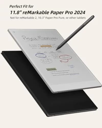 WALNEW Magnetic Folio Case for 11.8" Remarkable Paper Pro 2024 | Slim, Auto Wake/Sleep, Pen Clasp thumbnail 2