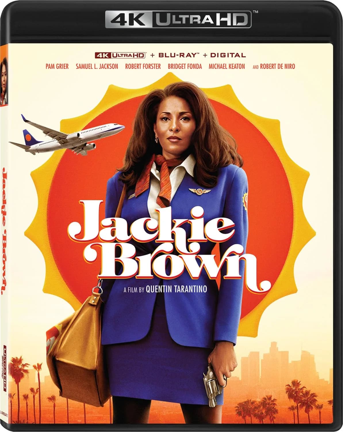 Jackie Brown Blu-ray Digital 4K UHD 154 min | Quentin Tarantino Crime Thriller - main product image