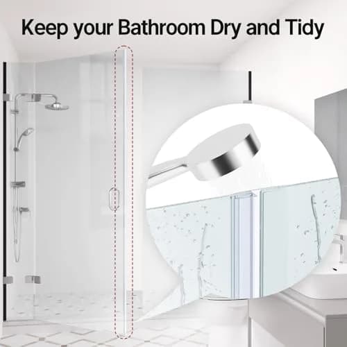 AmazerBath Shower Door Side Seal Strip 78.75 inches (199.9 cm) | Prevents Water Leaks thumbnail 4