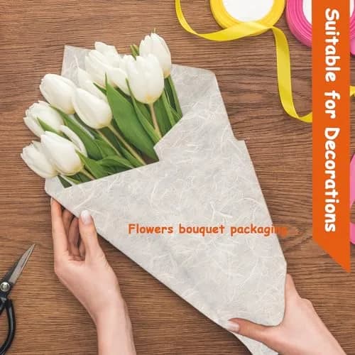 Phaicoilo Mulberry Paper Sheets 21cm x 30cm (A4) | 100 Sheets for Decoupage & Art Crafts thumbnail 6