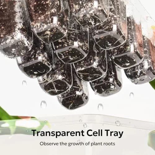 MIXC 10 Pack Seed Starter Tray Kit with Humidity Dome & 120 Cells | Reusable Seedling Propagation Trays with Drainage & Adjustable Vent thumbnail 5
