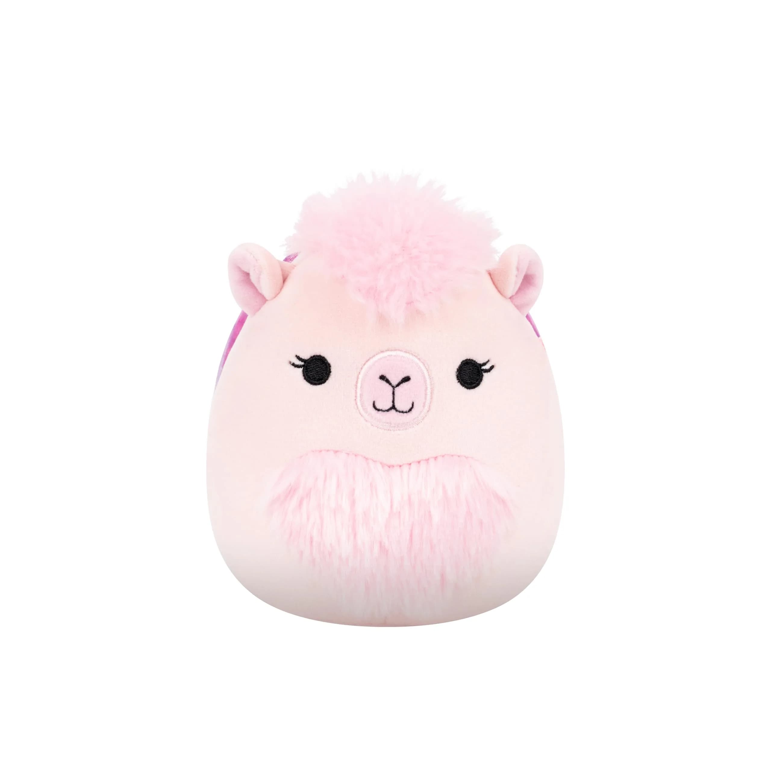 Squishmallows Original 5-Inch Samir Blue Whale Plush Toy | Official Jazwares Stuffed Animal — Pink Camel