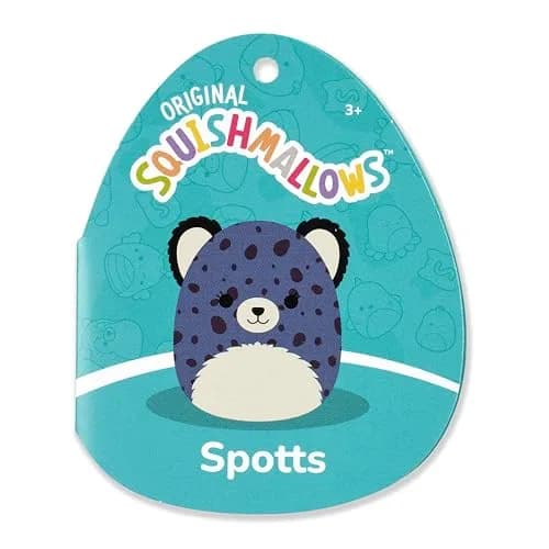 Squishmallows Original 12in Spotts The Navy Blue Cheetah Plush | Educational Toy Figure for Kids 3-6 thumbnail 4