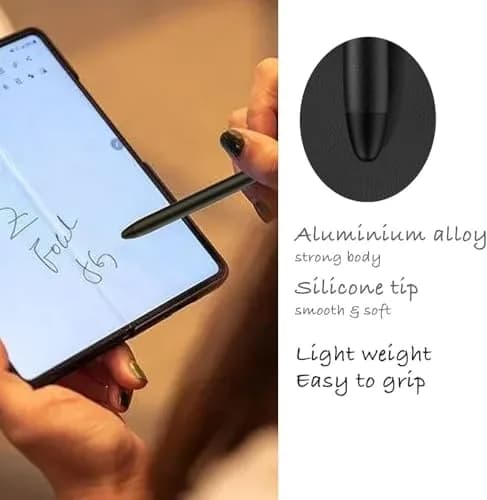 fllynewrite Stylus Pen for Amazon Fire Tablets, Fire Max 11/HD 10/HD 8/7, Gray | Compatible with Android, iOS, Windows thumbnail 2