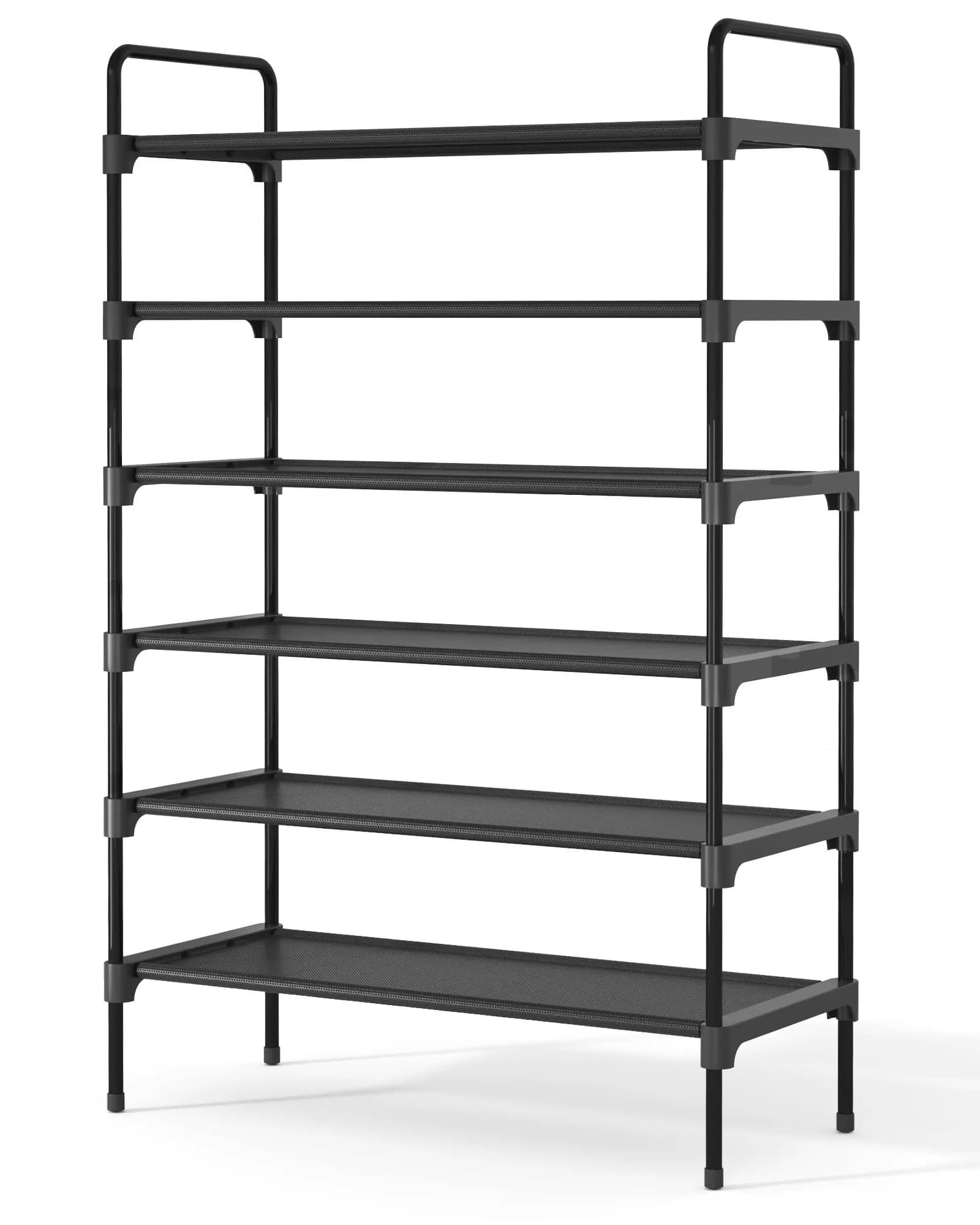 Kitsure 6-Tier Shoe Rack 70cm (27.6") Wide | Organizes Up to 30 Pairs