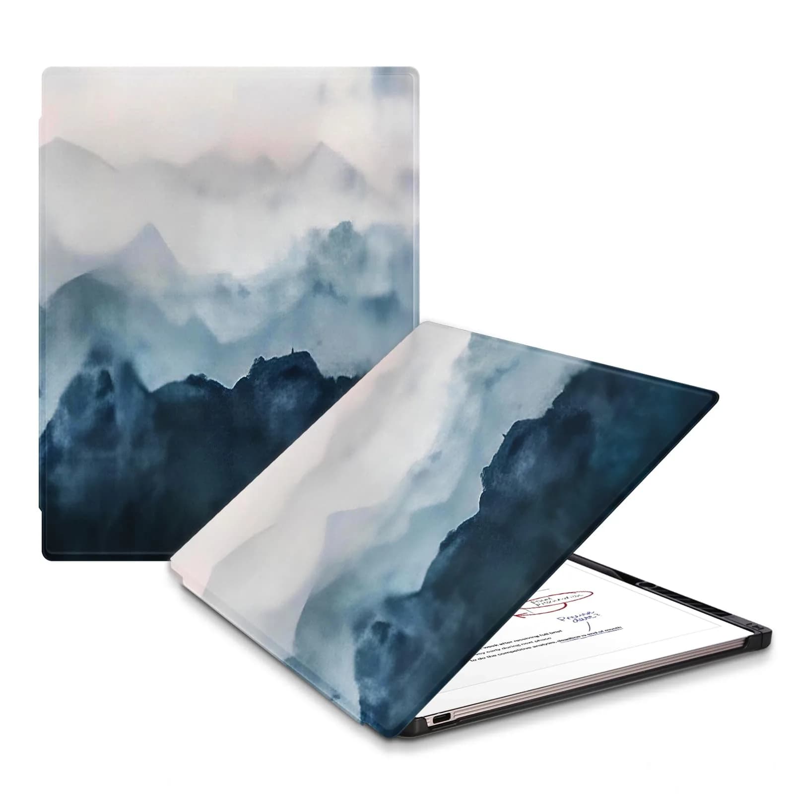 QIOFEARTH Case for Remarkable Paper Pro Tablet 11.8" (2024) | Misty Mountain Folio with Auto Sleep/Wake & Pen Holder — Misty Mountain