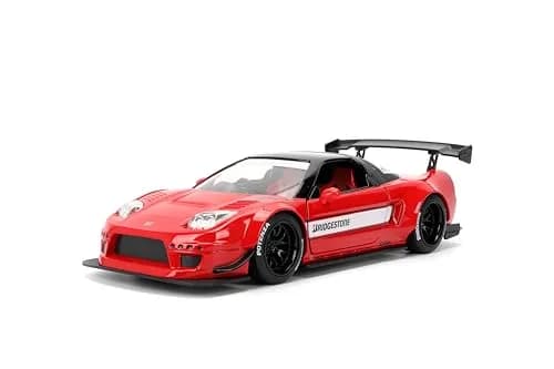 Jada Toys JDM Tuners 1:24 Scale Die-Cast Honda NSX Type-R Japan Spec | Opening Doors, Detailed Interior, Rubber Tires thumbnail 4